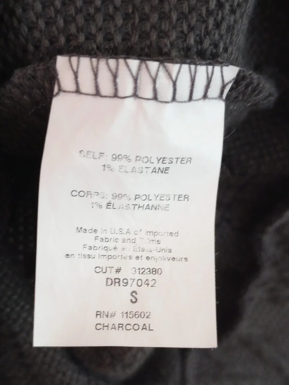 Lush Gray Crisscross V-Neck Long Sleeve Sweater Dress Size S - Picture 3 of 9